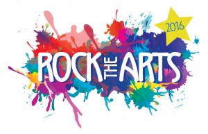 Rock the Arts logo